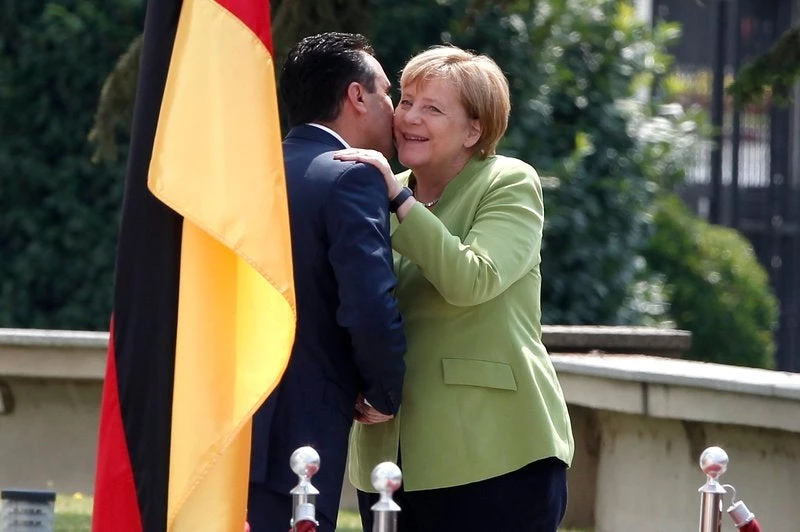 Η Μέρκελ στα Σκόπια για την Ημέρα της Ανεξαρτησίας της ΠΓΔΜ